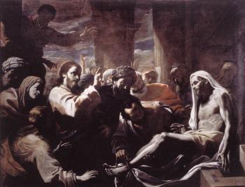 Mattia Preti : The Raising of Lazarus